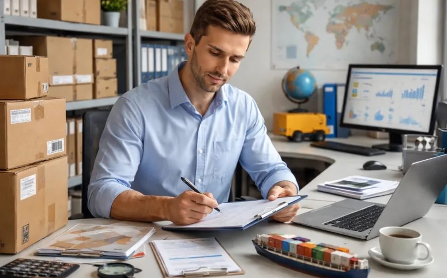 Document review for an international trade transaction